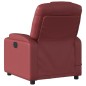 vidaXL Sillón de masaje reclinable de cuero artificial rojo tinto vidaXL Sillón de masaje reclinable de cuero artificial rojo tinto