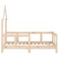 vidaXL Estructura de cama para niños madera maciza de pino 70x140 cm vidaXL Estructura de cama para niños madera maciza de pino 70x140 cm