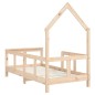 vidaXL Estructura de cama para niños madera maciza de pino 70x140 cm vidaXL Estructura de cama para niños madera maciza de pino 70x140 cm