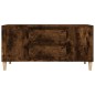 vidaXL Mueble de TV madera contrachapada roble ahumado 102x44,5x50 cm vidaXL Mueble de TV madera contrachapada roble ahumado 102x44,5x50 cm