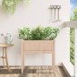 vidaXL Jardinera con patas madera maciza de pino 70x31x70 cm vidaXL Jardinera con patas madera maciza de pino 70x31x70 cm