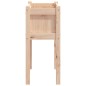 vidaXL Jardinera con patas madera maciza de pino 70x31x70 cm vidaXL Jardinera con patas madera maciza de pino 70x31x70 cm