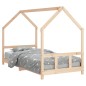 vidaXL Estructura de cama infantil madera maciza de pino 90x190 cm vidaXL Estructura de cama infantil madera maciza de pino 90x190 cm