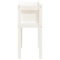 vidaXL Jardinera con patas madera maciza de pino blanco 70x31x70 cm vidaXL Jardinera con patas madera maciza de pino blanco 70x31x70 cm