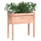 vidaXL Jardineras con patas 2 uds madera maciza de abeto Douglas vidaXL Jardineras con patas 2 uds madera maciza de abeto Douglas