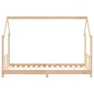 vidaXL Estructura de cama infantil madera maciza de pino 90x190 cm vidaXL Estructura de cama infantil madera maciza de pino 90x190 cm