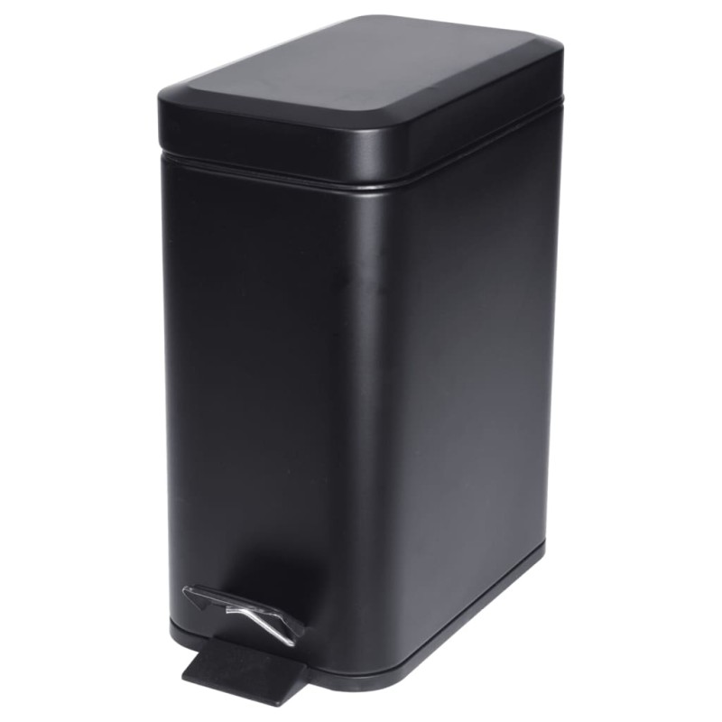 Excellent Houseware Cubo de basura con pedal negro mate 5 L Excellent Houseware Cubo de basura con pedal negro mate 5 L