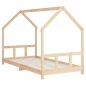 vidaXL Estructura de cama infantil madera maciza de pino 90x190 cm vidaXL Estructura de cama infantil madera maciza de pino 90x190 cm