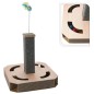 Pets Collection Poste rascador para gatos natural 40x40x40 cm Pets Collection Poste rascador para gatos natural 40x40x40 cm