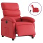 vidaXL Sillón reclinable eléctrico de cuero sintético rojo vidaXL Sillón reclinable eléctrico de cuero sintético rojo
