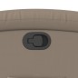 vidaXL Sillón reclinable elevable cuero artificial color capuchino vidaXL Sillón reclinable elevable cuero artificial color capuchino