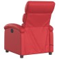vidaXL Sillón de masaje reclinable eléctrico de cuero artificial rojo vidaXL Sillón de masaje reclinable eléctrico de cuero artificial rojo