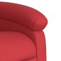 vidaXL Sillón de masaje reclinable eléctrico de cuero artificial rojo vidaXL Sillón de masaje reclinable eléctrico de cuero artificial rojo