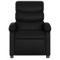 vidaXL Sillón de masaje reclinable eléctrico cuero sintético negro vidaXL Sillón de masaje reclinable eléctrico cuero sintético negro