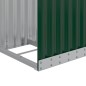 vidaXL Leñero de acero galvanizado verde 40x45x170 cm vidaXL Leñero de acero galvanizado verde 40x45x170 cm