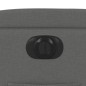 vidaXL Sillón reclinable eléctrico de tela gris oscuro vidaXL Sillón reclinable eléctrico de tela gris oscuro
