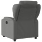 vidaXL Sillón reclinable de masaje eléctrico tela gris oscuro vidaXL Sillón reclinable de masaje eléctrico tela gris oscuro