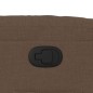 vidaXL Sillón reclinable elevable de tela marrón vidaXL Sillón reclinable elevable de tela marrón