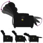 vidaXL Sillón reclinable de masaje elevable tela negro vidaXL Sillón reclinable de masaje elevable tela negro