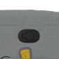 vidaXL Sillón de masaje reclinable de pie de tela gris claro vidaXL Sillón de masaje reclinable de pie de tela gris claro