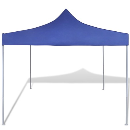 vidaXL Cenador plegable azul 3x3 m