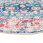 vidaXL Alfombra lavable antideslizante multicolor Ø 120 cm