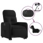 vidaXL Sillón eléctrico reclinable elevable de tela negro vidaXL Sillón eléctrico reclinable elevable de tela negro