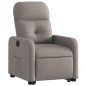 vidaXL Sillón eléctrico reclinable elevable de tela gris taupe vidaXL Sillón eléctrico reclinable elevable de tela gris taupe