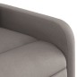 vidaXL Sillón eléctrico reclinable elevable de tela gris taupe vidaXL Sillón eléctrico reclinable elevable de tela gris taupe