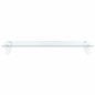 vidaXL Soporte de monitor vidrio templado y metal blanco 80x35x8 cm vidaXL Soporte de monitor vidrio templado y metal blanco 80x35x8 cm