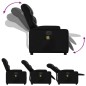 vidaXL Sillón de masaje elevable eléctrico cuero sintético negro vidaXL Sillón de masaje elevable eléctrico cuero sintético negro