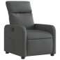 vidaXL Sillón reclinable eléctrico de tela gris oscuro vidaXL Sillón reclinable eléctrico de tela gris oscuro
