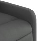 vidaXL Sillón reclinable eléctrico de tela gris oscuro vidaXL Sillón reclinable eléctrico de tela gris oscuro