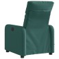 vidaXL Sillón reclinable de masaje eléctrico tela verde oscuro vidaXL Sillón reclinable de masaje eléctrico tela verde oscuro