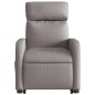 vidaXL Sillón eléctrico reclinable elevable de tela gris taupe vidaXL Sillón eléctrico reclinable elevable de tela gris taupe