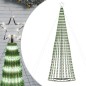 vidaXL Árbol de Navidad cono de luz 688 LEDs blanco frío 300 cm vidaXL Árbol de Navidad cono de luz 688 LEDs blanco frío 300 cm