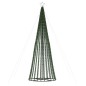 vidaXL Árbol de Navidad cono de luz 688 LEDs blanco frío 300 cm vidaXL Árbol de Navidad cono de luz 688 LEDs blanco frío 300 cm