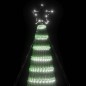 vidaXL Árbol de Navidad cono de luz 688 LEDs blanco frío 300 cm vidaXL Árbol de Navidad cono de luz 688 LEDs blanco frío 300 cm