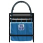 vidaXL Cama alta para niños con túnel madera pino azul 90x190 cm vidaXL Cama alta para niños con túnel madera pino azul 90x190 cm