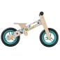 vidaXL Bicicleta de equilibrio para niños estampado azul vidaXL Bicicleta de equilibrio para niños estampado azul