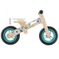 vidaXL Bicicleta de equilibrio para niños estampado azul vidaXL Bicicleta de equilibrio para niños estampado azul