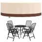 vidaXL Cubiertas muebles jardín 2 uds tela Oxford 600D Ø 279x71 cm vidaXL Cubiertas muebles jardín 2 uds tela Oxford 600D Ø 279x71 cm