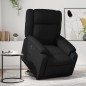 vidaXL Sillón reclinable y elevable eléctrico cuero sintético negro vidaXL Sillón reclinable y elevable eléctrico cuero sintético negro