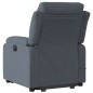 vidaXL Sillón de masaje reclinable elevable terciopelo gris oscuro vidaXL Sillón de masaje reclinable elevable terciopelo gris oscuro