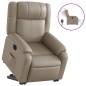 vidaXL Sillón elevable eléctrico cuero artificial capuchino vidaXL Sillón elevable eléctrico cuero artificial capuchino