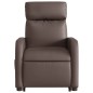 vidaXL Sillón reclinable de masaje de pie de cuero sintético marrón vidaXL Sillón reclinable de masaje de pie de cuero sintético marrón