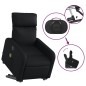 vidaXL Sillón de masaje elevable eléctrico cuero sintético negro vidaXL Sillón de masaje elevable eléctrico cuero sintético negro