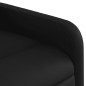 vidaXL Sillón de masaje elevable eléctrico cuero sintético negro vidaXL Sillón de masaje elevable eléctrico cuero sintético negro