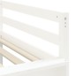 vidaXL Cama alta niños con torre madera pino blanco negro 80x200 cm vidaXL Cama alta niños con torre madera pino blanco negro 80x200 cm