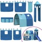vidaXL Cama alta para niños con torre madera pino azul 80x200 cm vidaXL Cama alta para niños con torre madera pino azul 80x200 cm